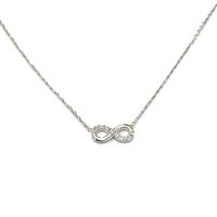 Collana Fanton Gioielli Donna COLLANE ORO in Oro bianco Zirconia COOR-22-52 - COOR-22-52
